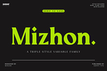 Mizhon | 36 Fonts
