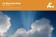 25 Blurred skies, a Texture Graphic by MARTINI Type Designer (Thumbnail 1 of 4)