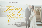 Washingtone Script, a Script Font by Masdika Studio (Thumbnail 3 of 7)