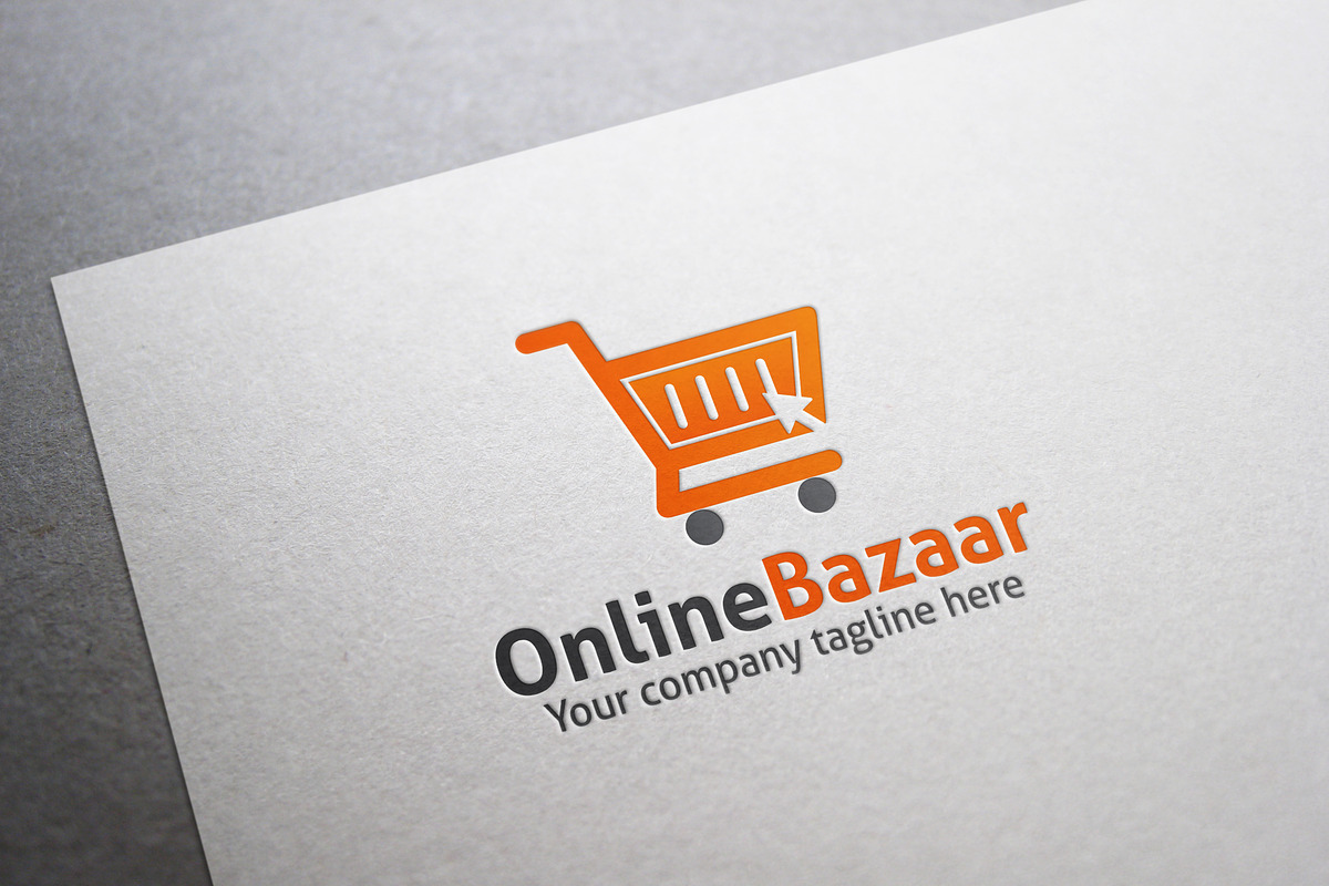 Online Bazaar Logo, a Branding Logo Template by XpertgraphicD