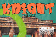 Joyful Berlin - Comic Display Font, a Font by Arendxstudio (Thumbnail 2 of 8)