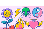 Y2K Elements Collection, an Object Graphic by MISS CHATZ (Thumbnail 3 of 3)