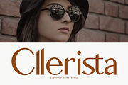 Cllerista Ligature Sans-Serif, a Sans Serif Font by Font Kingdom (Thumbnail 1 of 4)