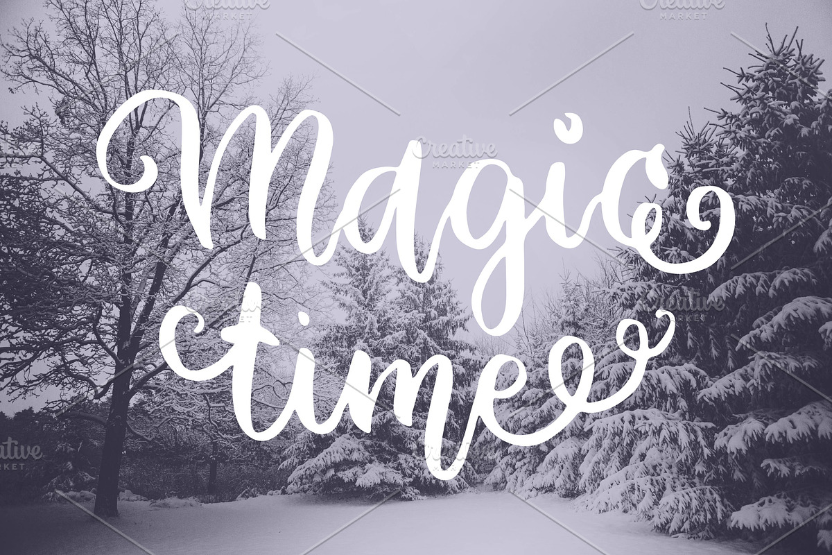 9 Lettering Christmas quote, an Object Graphic by Eereen Studio (Photo 2 of 4)