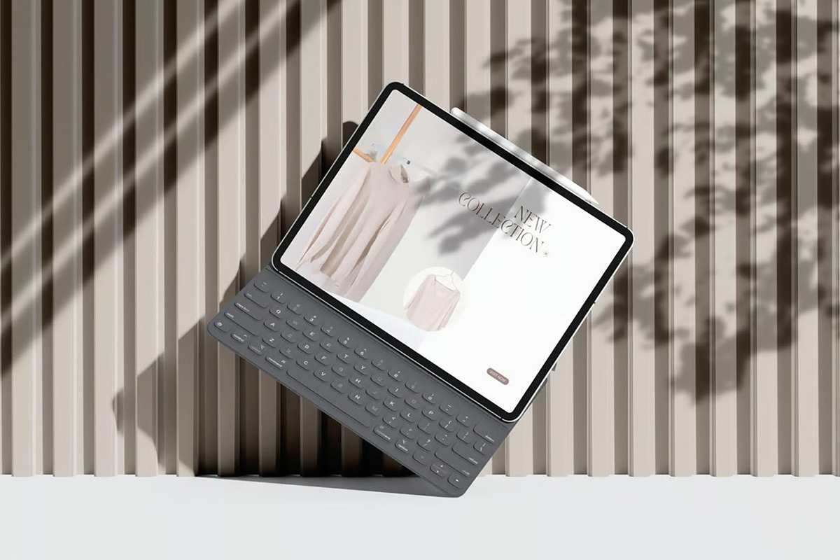 iPad Air 2022 Mockups, an iPad Mockup by Se٧enStudio (Photo 2 of 6)
