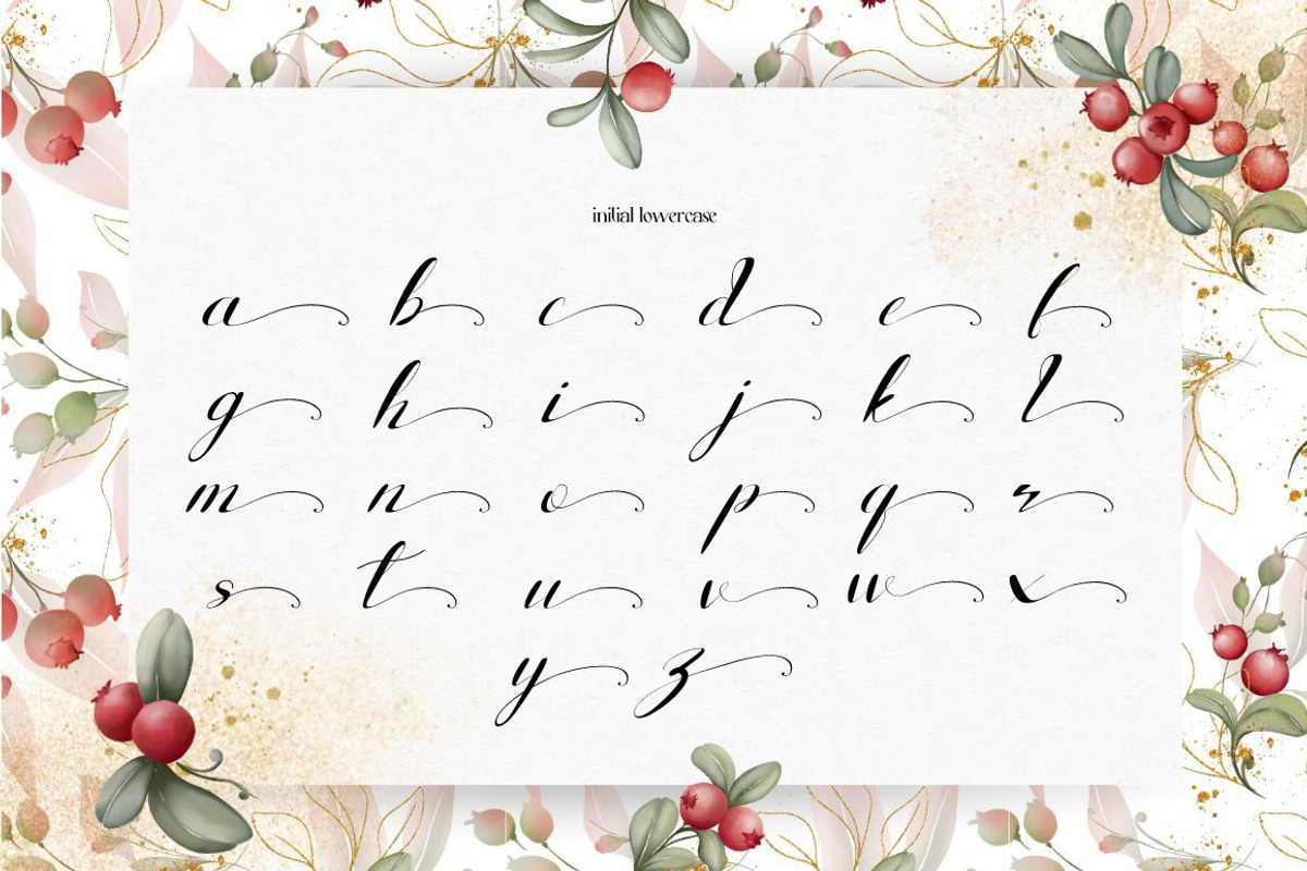 Rathalina Queen Modern Script, a Script Font by JNJ Studio (Photo 10 of 12)