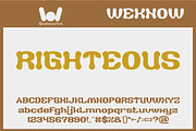 The Banker font, a Font by weknow (Thumbnail 3 of 8)