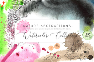 Nature Abstractions - Watercolor Set