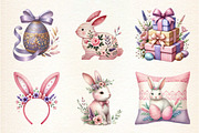 Pink and Purple Easter Sublimation, an Illustration by DreamArtGraphic (Thumbnail 5 of 5)