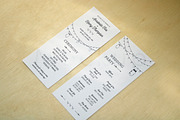 4x9 Card Mockup on Wood Background, a Print Template by ILLONA GRAPHICS (Thumbnail 2 of 5)