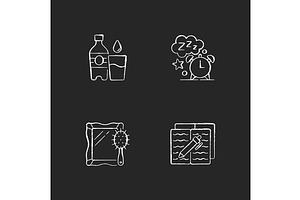 Daily Schedule And Routine Icons