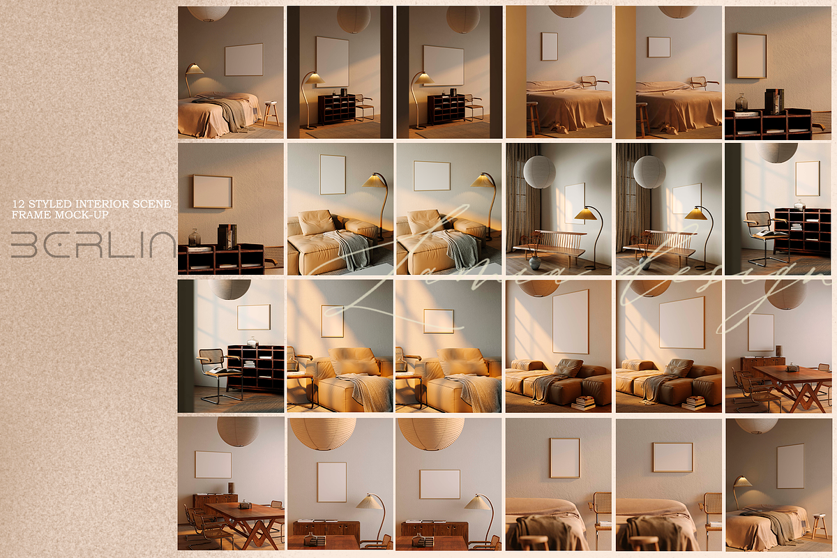Berlin  Interior & Mockup Frames, a Household Mockup by LAMIA DESIGN (Photo 7 of 20)