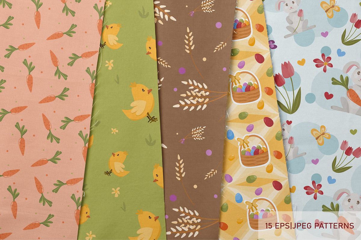 Happy Easter Vector Bundle, a Seasonal Illustration by Vaniuta_Art (Photo 5 of 11)