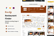 Foody - Restaurant Finder Website, a Landing Page Template by twinstd (Thumbnail 1 of 5)