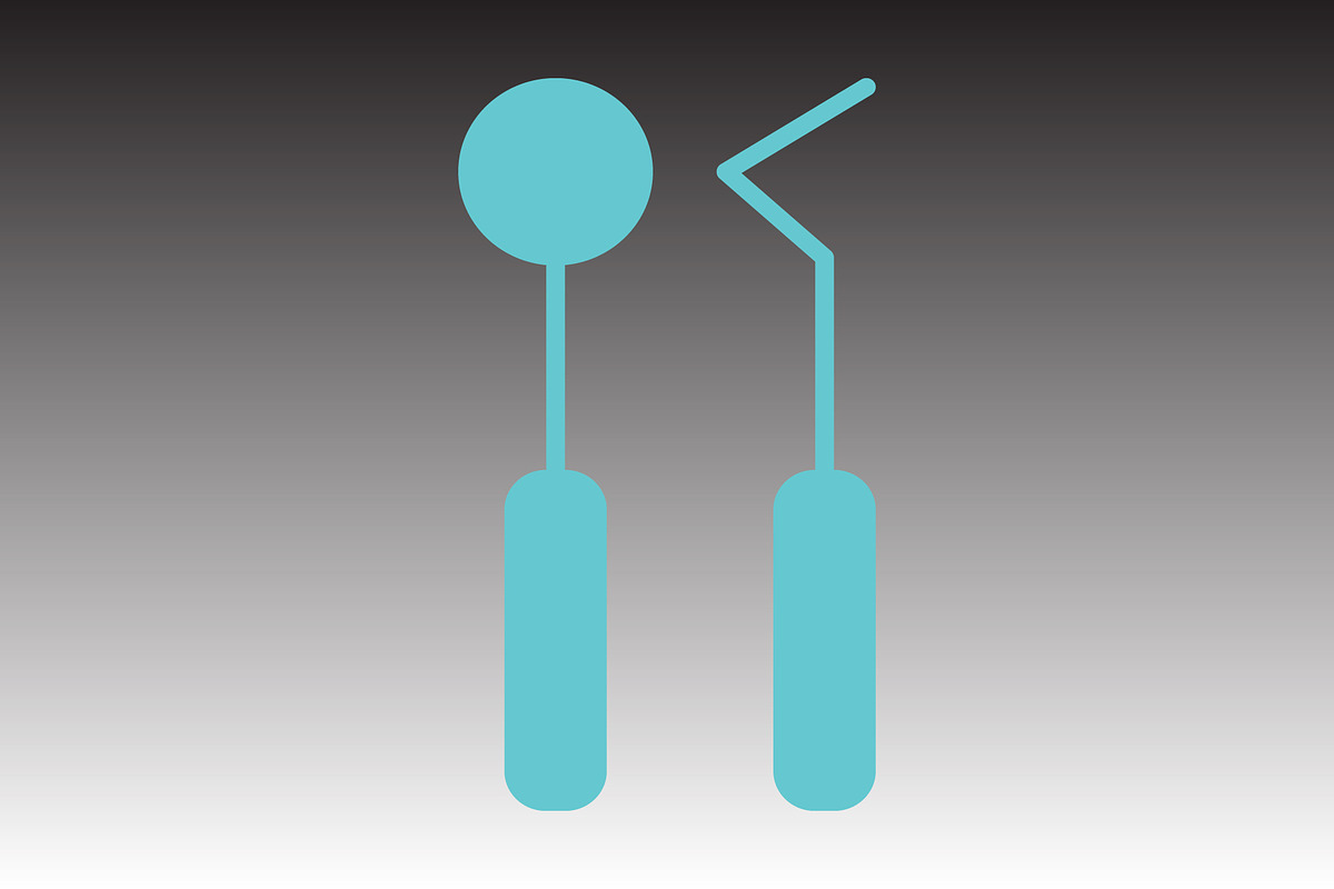 Dental icon design template, a Solid Icon by Sumberpangan (Photo 3 of 3)
