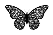 Butterfly Silhouette SVG Bundle, an Illustration by Gaye Art (Thumbnail 4 of 31)