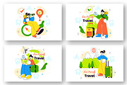 10 Eco Friendly Travel Lifestyle, a Transportation Illustration by denayunebgt (Thumbnail 2 of 4)