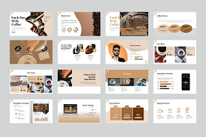 Coffee Keynote Templates