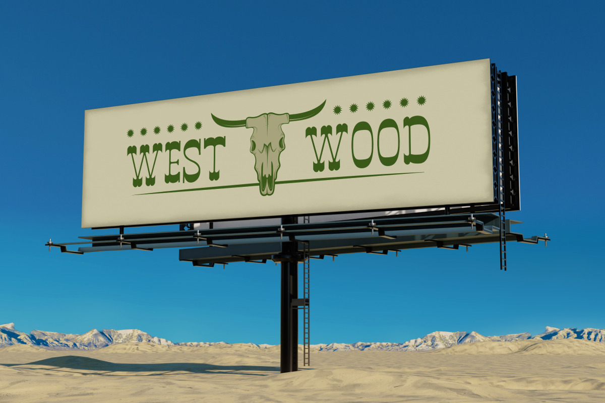 Rodeo Westwood Slab Serif Font, a Slab Serif Font by Vadovastd (Photo 6 of 7)