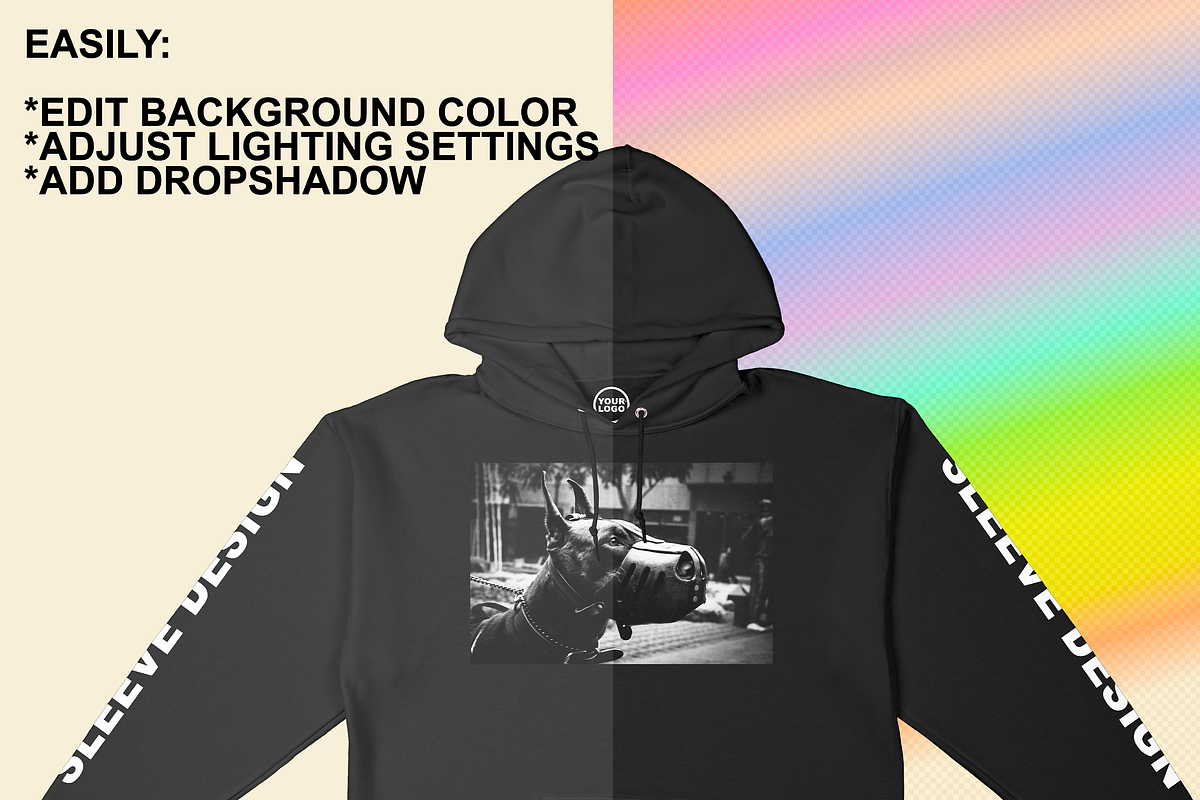 Hoodie Mockup Jerzees 996, a Hoody Mockup by Infinity Mockups (Photo 5 of 8)