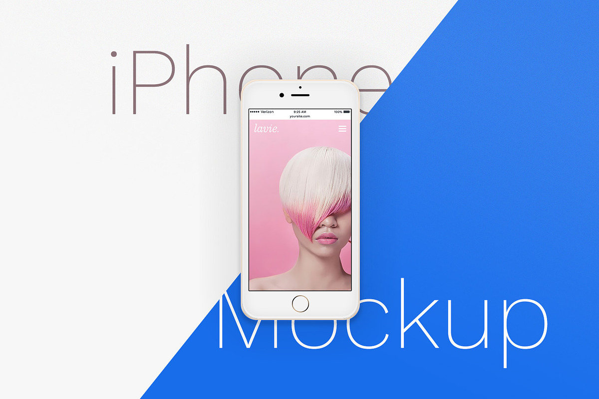 iPhone™ Front Mockup, an iPhone Mockup by eppearance (Photo 1 of 4)