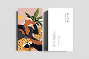 Girl Boss Business Card Template, a Business Card Template by The Wall Art Mockup Shop (Thumbnail 2 of 2)
