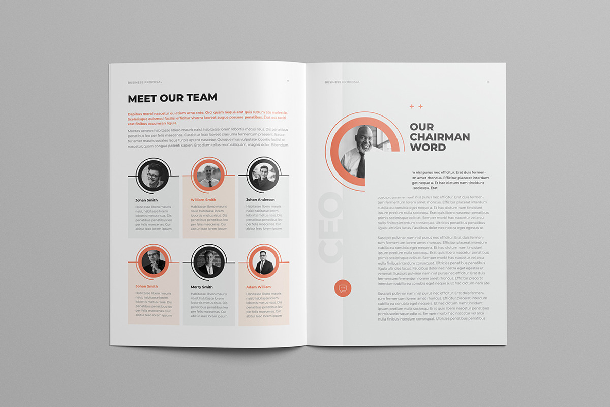 Business Proposal | Word & InDesign, a Brochure Template by HiveArts (Photo 4 of 9)