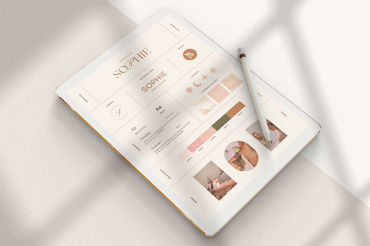 Beauty & Cosmetics Brand Board, a Branding & Logo Template by Creatif Foundry (Photo 6 of 6)