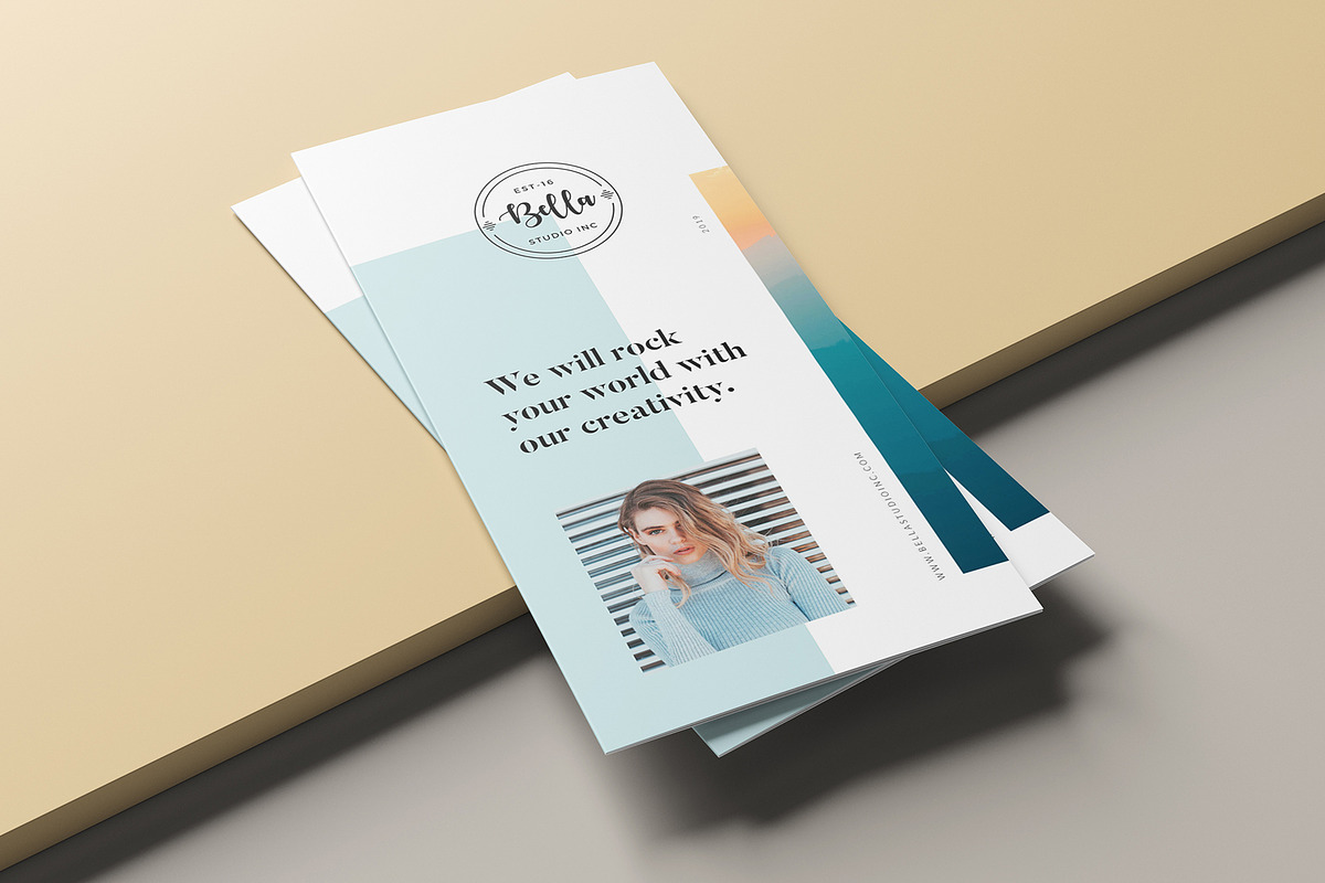 Studio profile trifold brochure, a Brochure Template by GraphicsEgg (Photo 1 of 5)