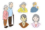 An Old Person Clipart, an Object Graphic by PKshop (Thumbnail 2 of 3)