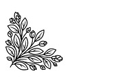 Floral Corner Ornament Vector Bundle, an Illustration by Designs_River (Thumbnail 10 of 51)