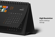 Desk Calendar Mockup Set, a Mockup by graphicsauce (Thumbnail 4 of 4)