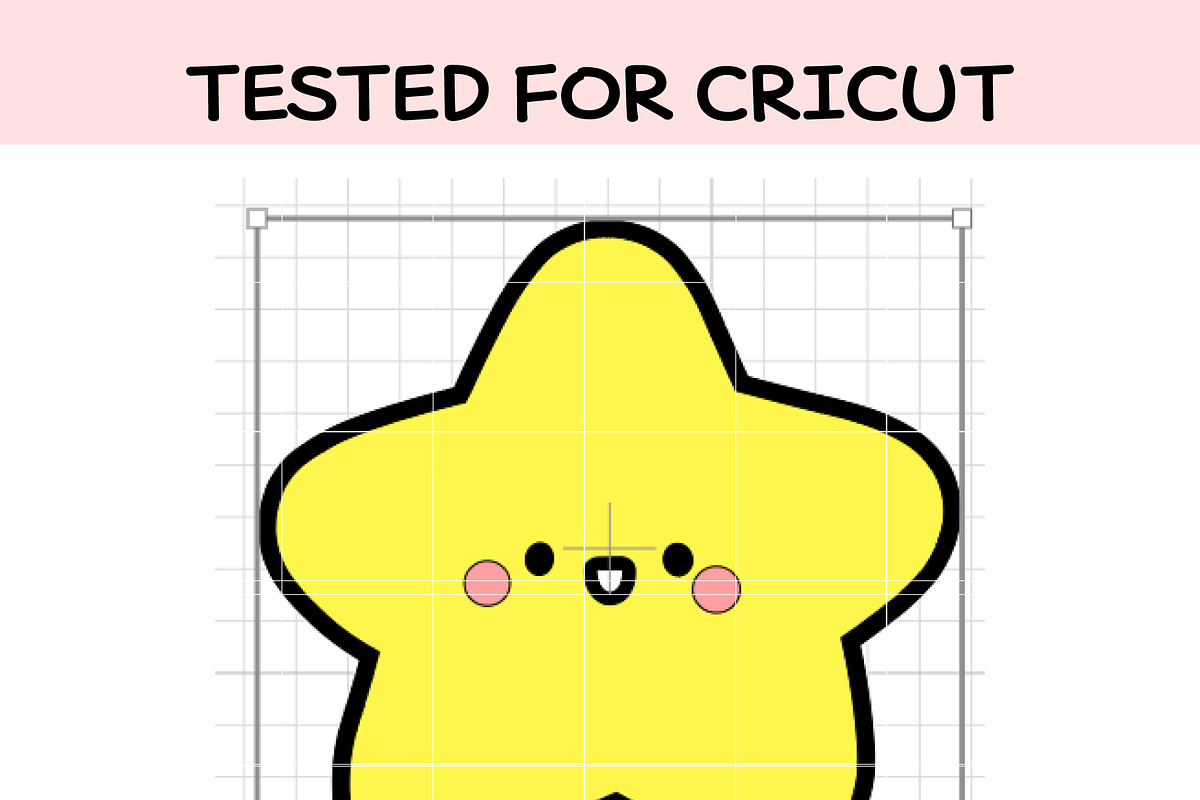 Cute Baby Star SVG Bundle, an Illustration by TheHitShop (Photo 7 of 9)