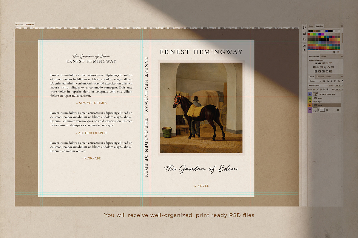 Book Cover Templates Vol.2 CANVA+PS, a Templates & Theme by September 5th (Photo 13 of 16)