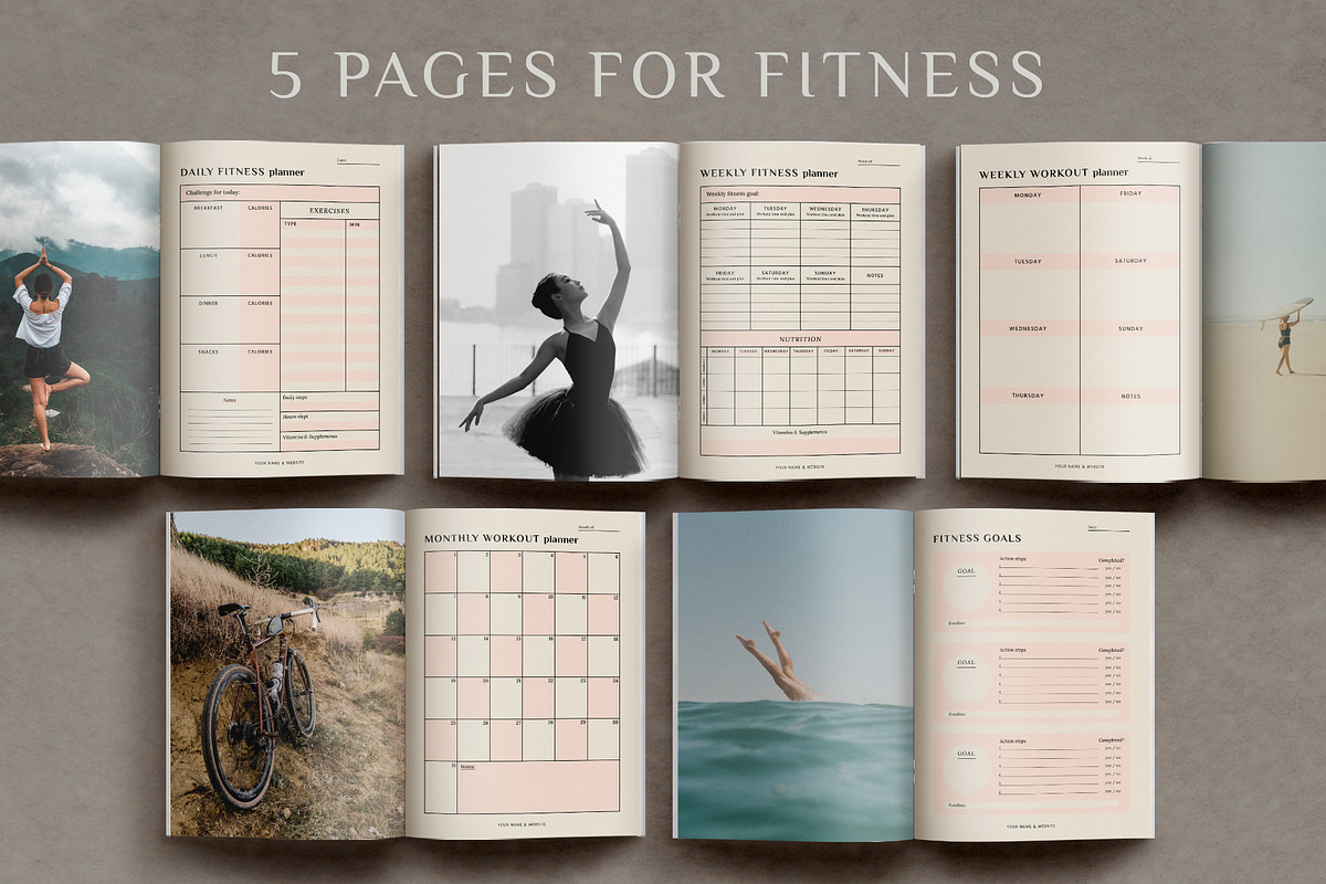 Aesthetic Planner & Calendar, a Stationery Template by Anatartan Design (Photo 17 of 27)