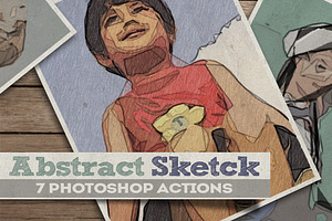Abstract Sketch & Comic Book Creator