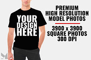 Men's T-Shirt Mockup, a Shirt Mockup by THE MOCKUP SHOP (Thumbnail 2 of 5)