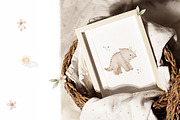 DINOSAURS watercolor set, an Animal Illustration by erasovas (Thumbnail 3 of 10)