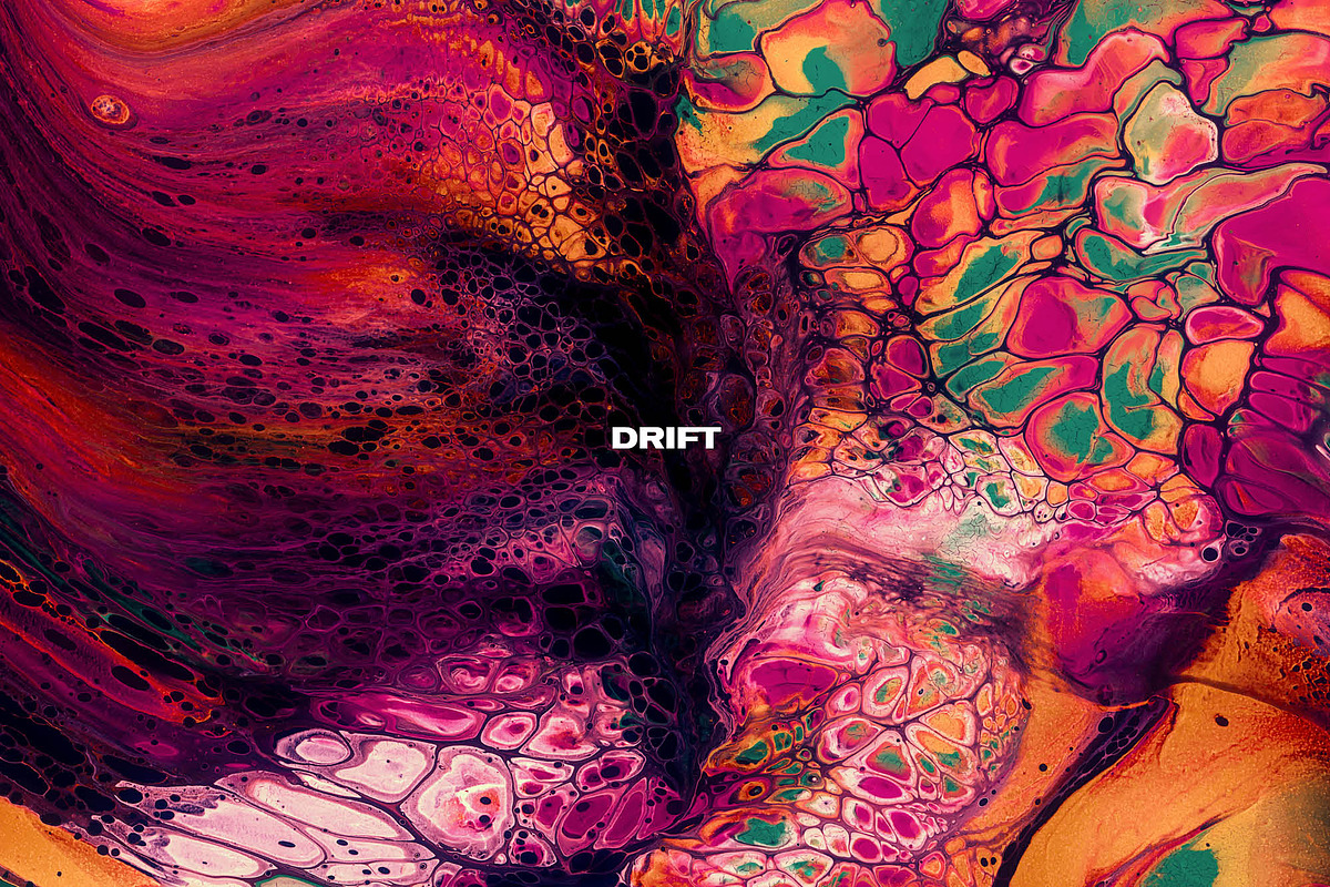 Drift: Abstract Paint Textures, a Texture Graphic by Chroma Supply (Photo 12 of 15)