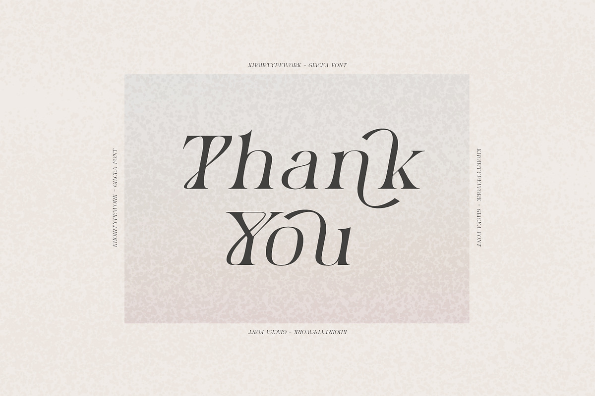 GLACEA - Display Font, a Font by Khoir (Photo 14 of 14)