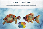Watercolor & Ink Procreate Brushes, a Brush Add-On by BrushArchive (Thumbnail 11 of 16)
