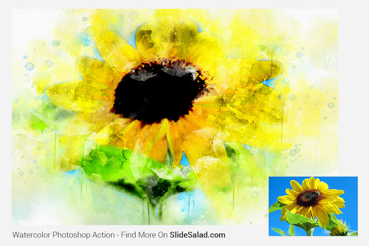 Watercolor Photoshop Action, an Action Add-On by SlideSalad (Photo 11 of 14)