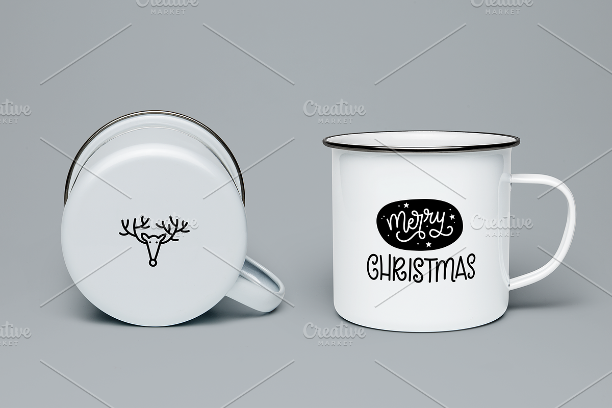 Christmas Quotes & Patterns, an Illustration by Junik Studio (Photo 2 of 5)