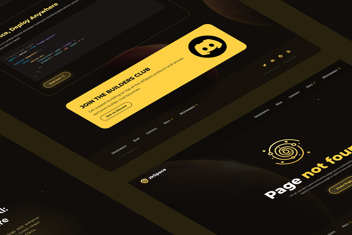 zkSpace – Blockchain/DeFi Framer Web, a Templates & Theme by Spline Machine (Photo 4 of 5)