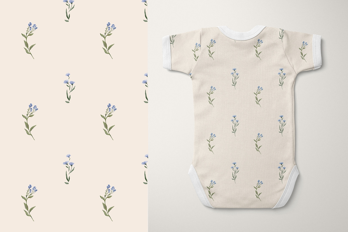 Watercolor Wildflowers Collection, an Object Illustration by Jenteva Art (Photo 16 of 18)