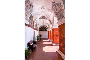 Monastery of Santa Catalina in, an Architecture Photo by Leonid Andronov