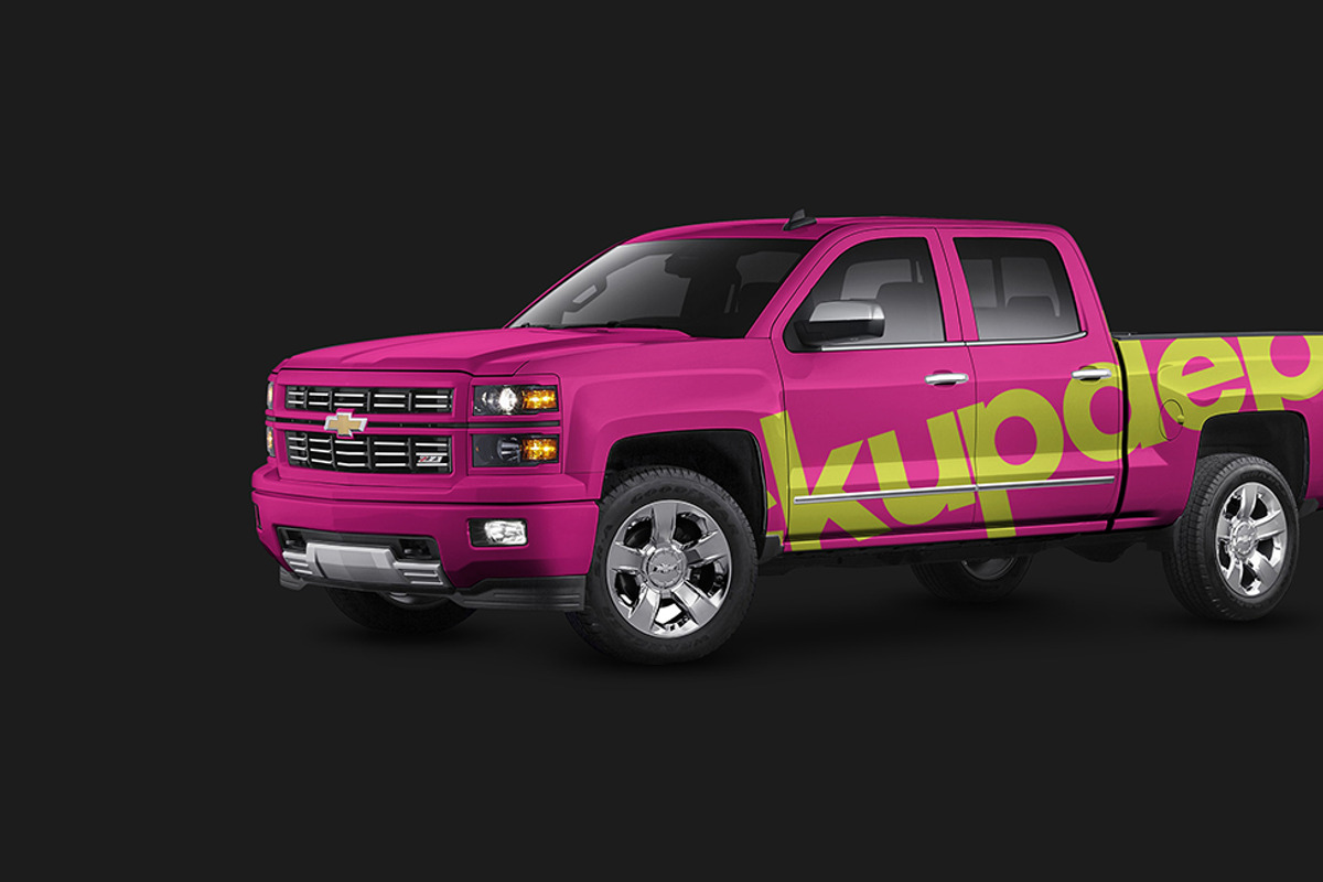 Chevy Silverado Truck PSD mockup v2, a Mockup by mockupdepot (Photo 1 of 3)