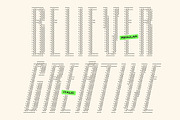 Albercio Ascii, a Sans Serif Font by Craft Supply Co. (Thumbnail 4 of 8)