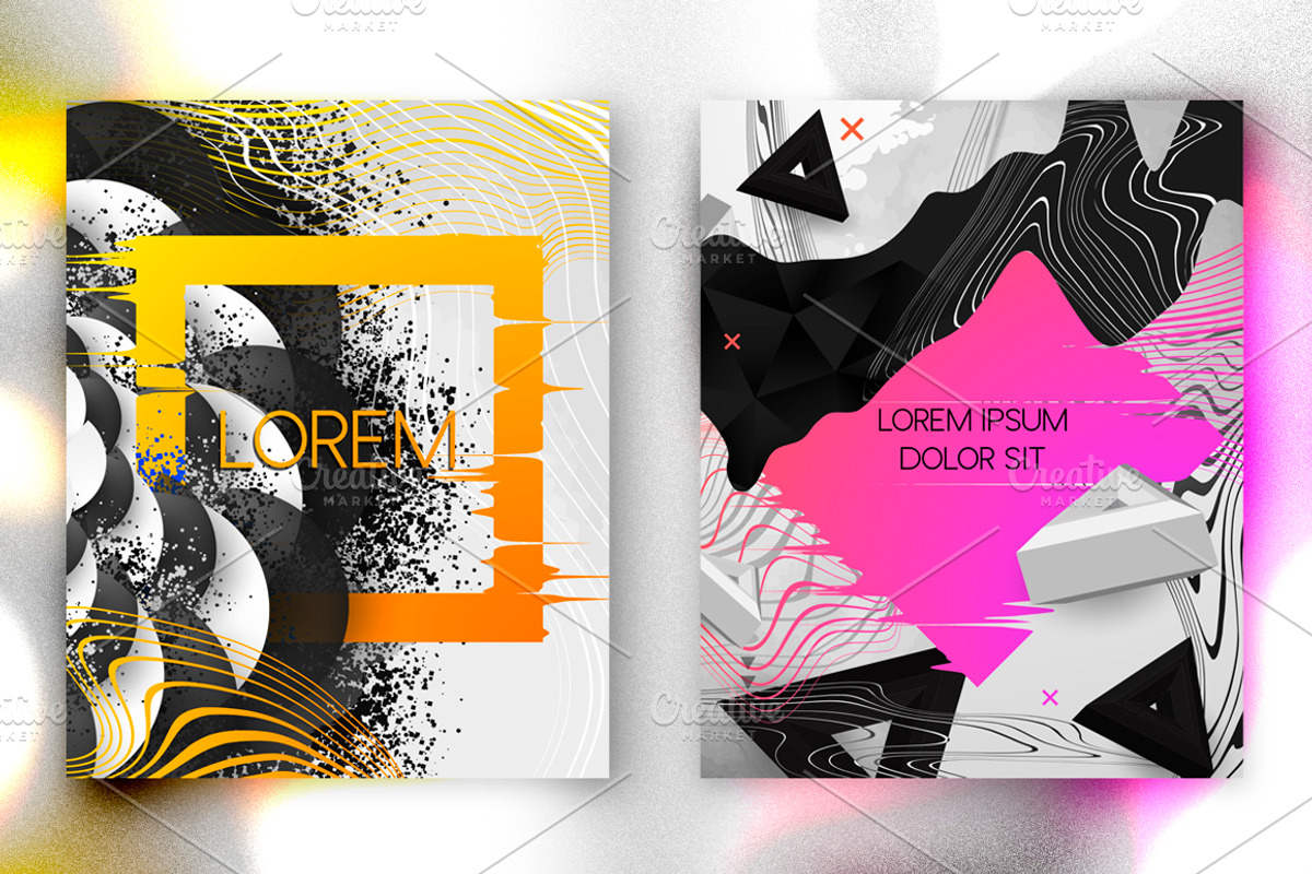 Abstract Creative Geometric design, an Illustration by Gluiki (Photo 2 of 8)