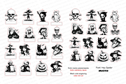 Halloween laser cutting ornaments, a Pattern Graphic by MegaPrezencik (Thumbnail 6 of 6)
